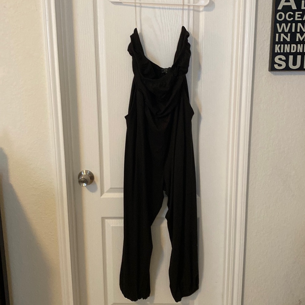 Black comfy romper